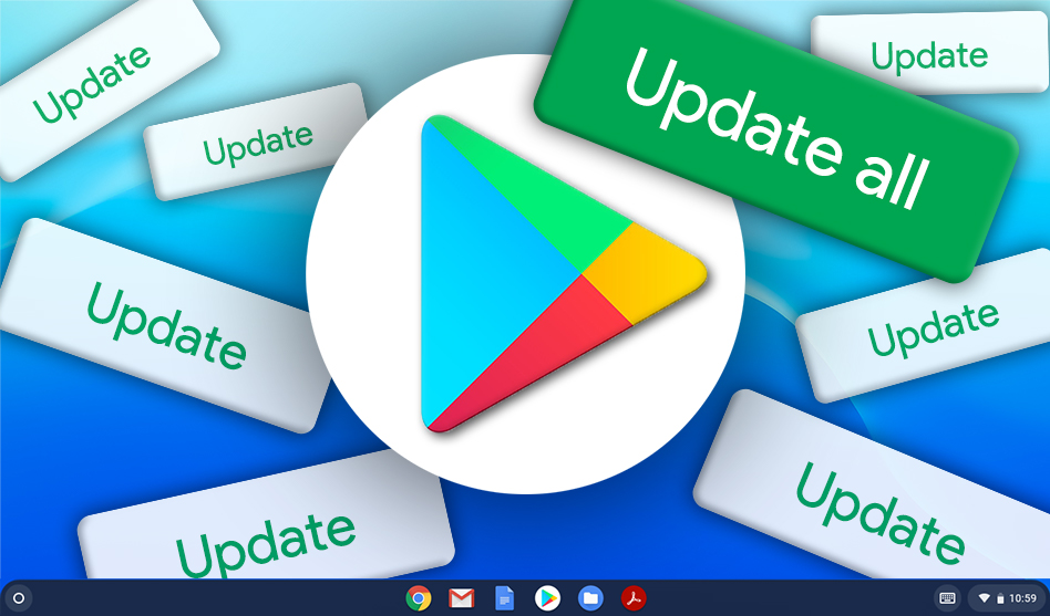 update install app play store download